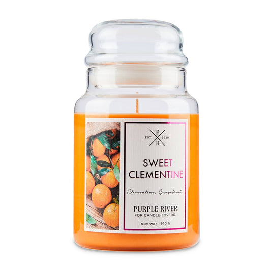 Sweet Clementine - 623g Purple River Scented Candle