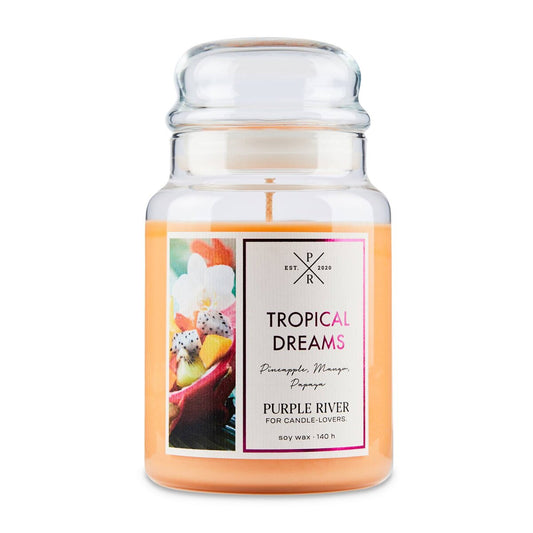 Tropical Dreams - 623g Purple River Scented Candle