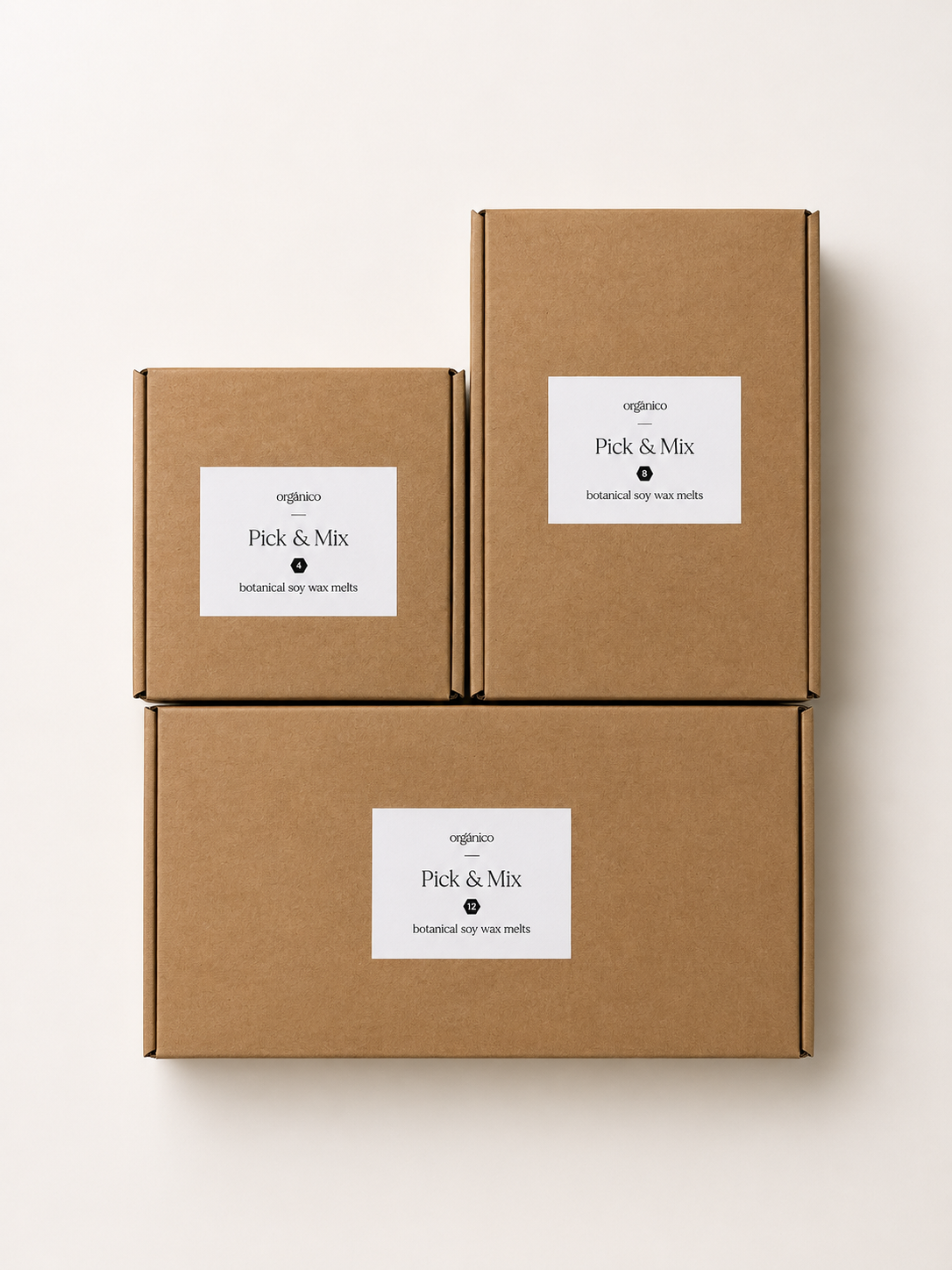 Organico Pick & Mix Gift Box - Holds 8
