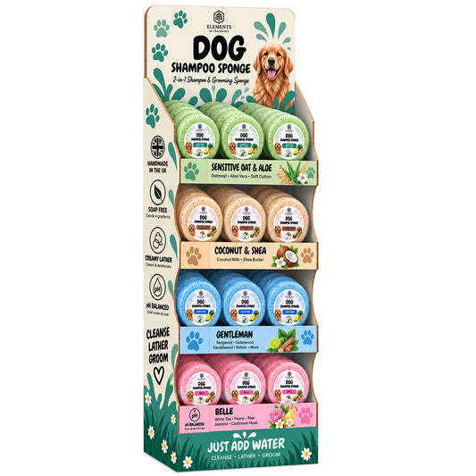 Dog Shampoo Sponge FSDU – 96 Sponges