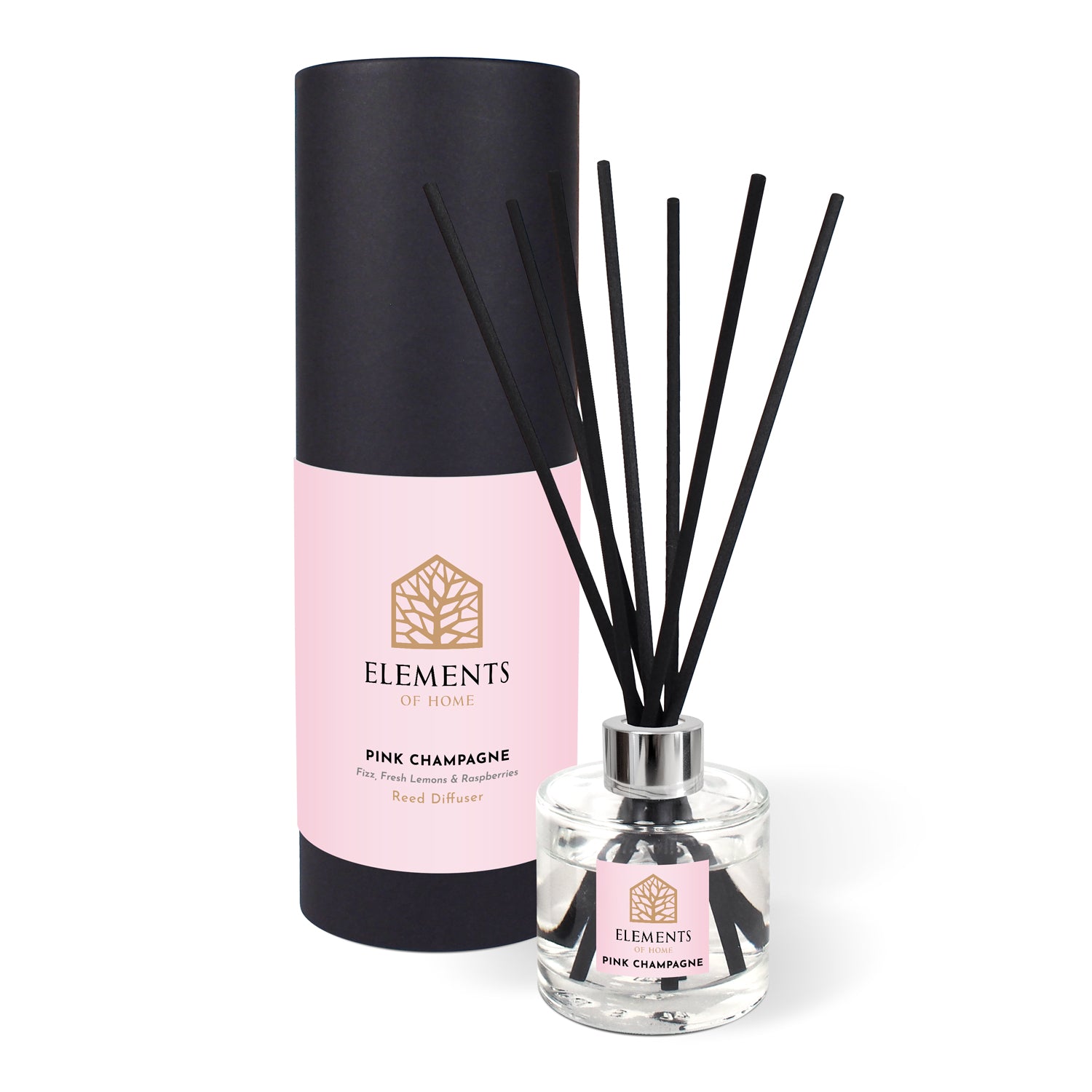 Pink Champagne Reed Diffuser | Elements Of Home – Elements of Fragrance