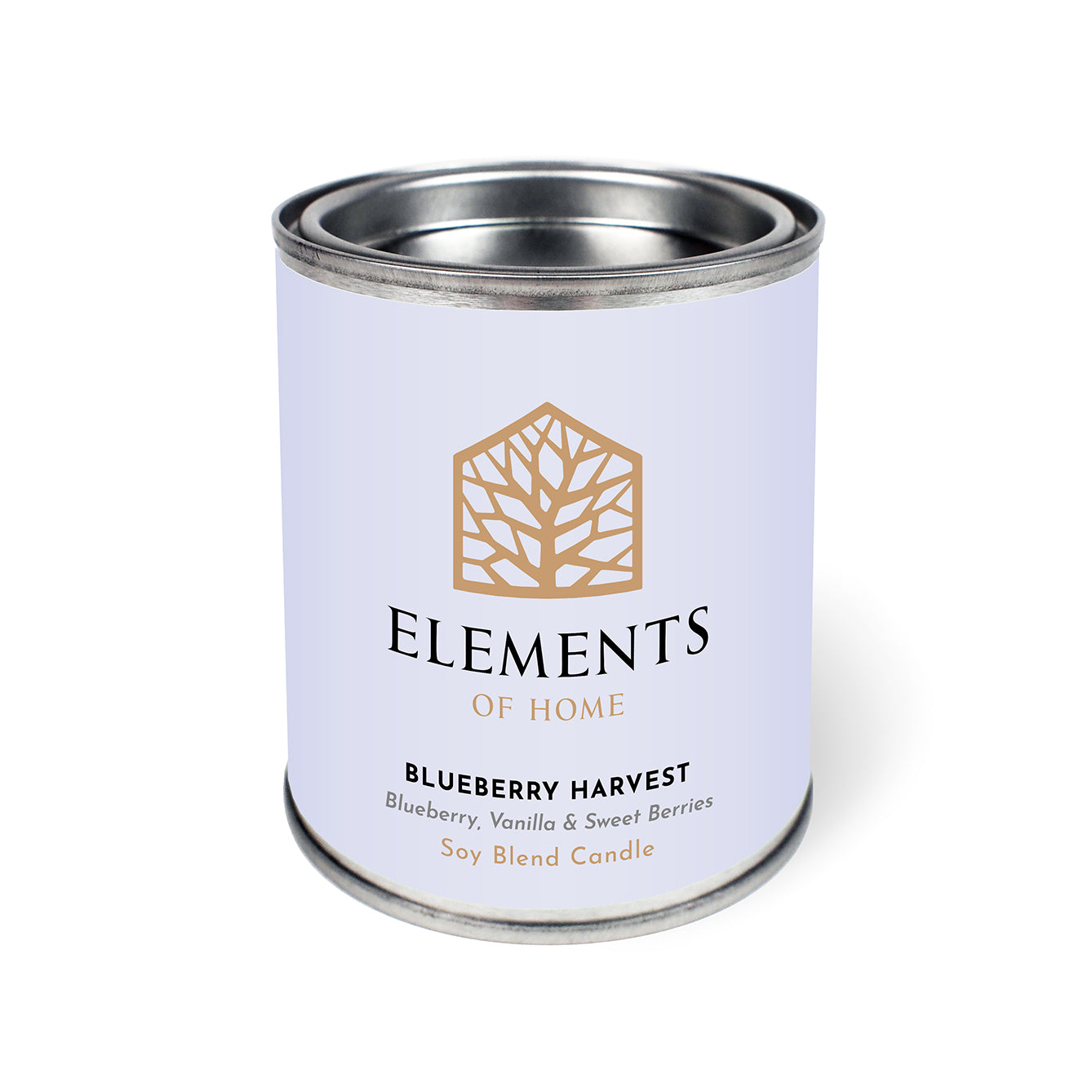 Blueberry Harvest Candle In A Tin