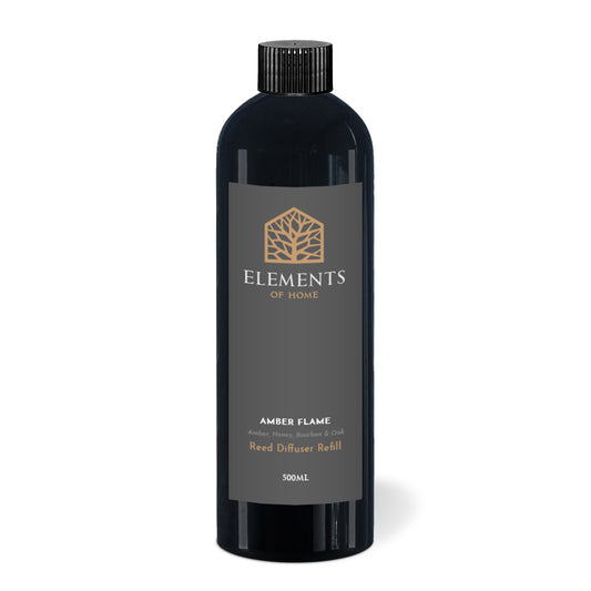 Amber Flame 500ml Reed Diffuser Refill