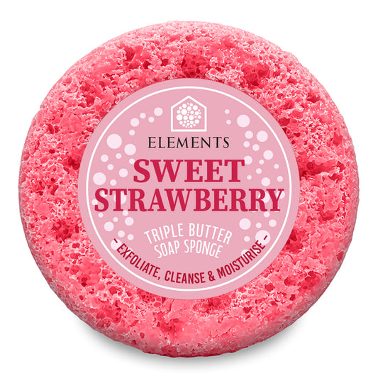 Sweet Strawberry Soap Sponge