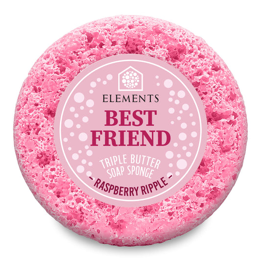 Best Friend Raspberry Ripple Soap Sponge