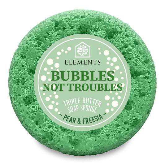 Bubbles Not Troubles - Pear & Freesia Soap Sponge