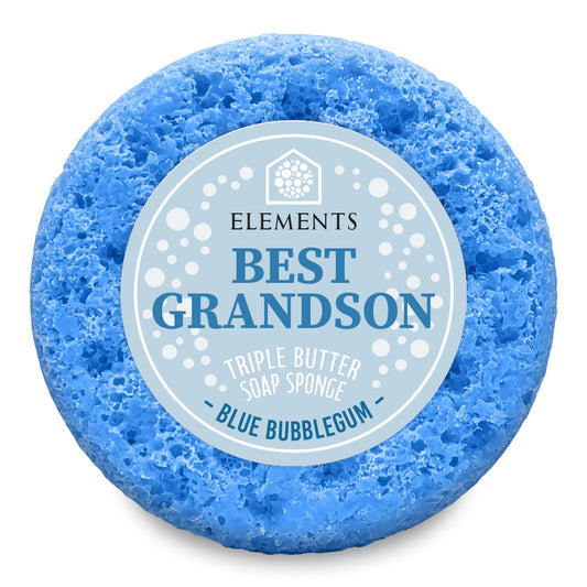 Best Grandson - Bubblegum Soap Sponge