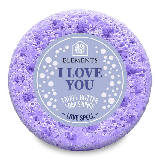 I Love You - Love Spell Soap Sponge