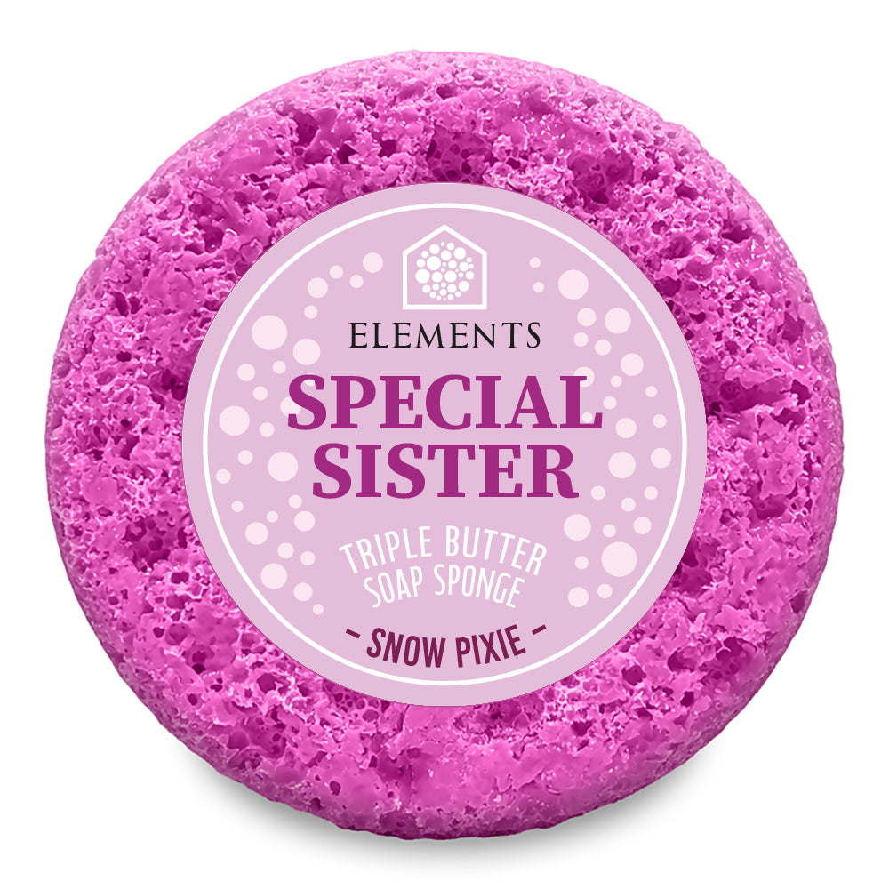 Special Sister - Snow Pixie Soap Sponge