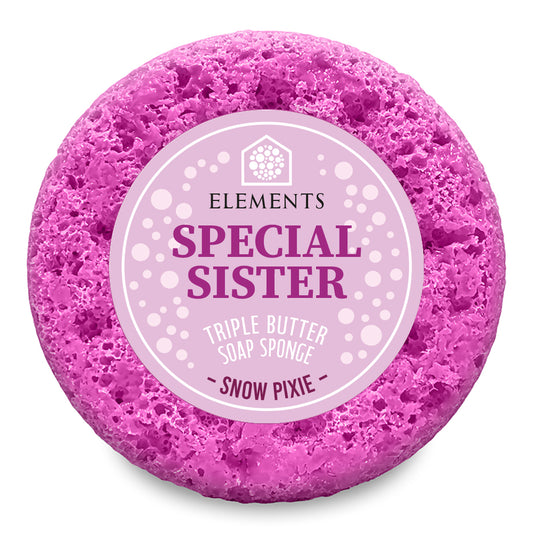 Special Sister - Snow Pixie Soap Sponge