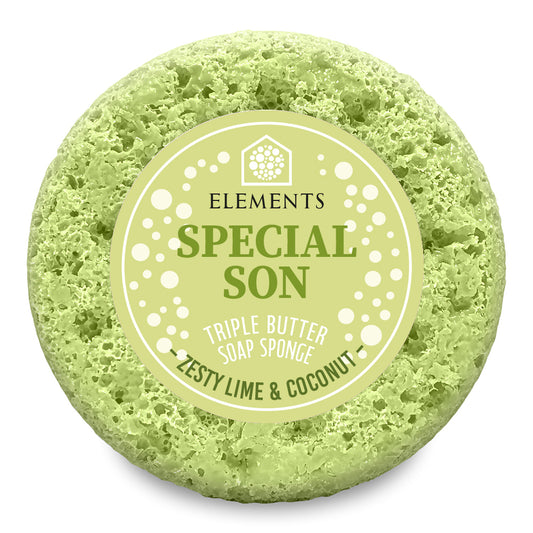 Special Son - Zesty Lime & Coconut Soap Sponge