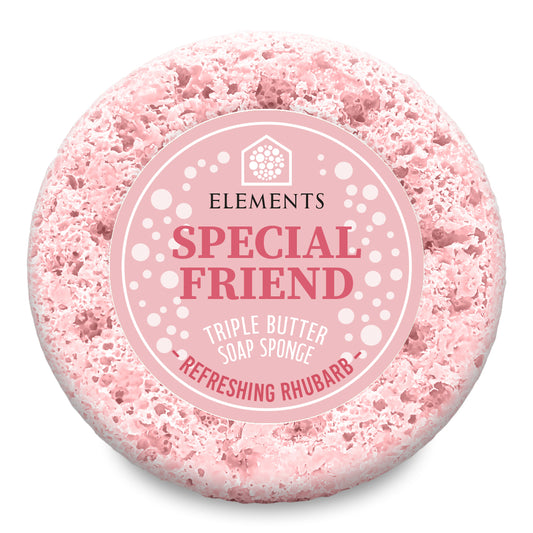 Special Friend - Refreshing Rhubarb Soap Sponge