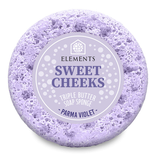 Sweet Cheeks - Parma Violet Soap Sponge