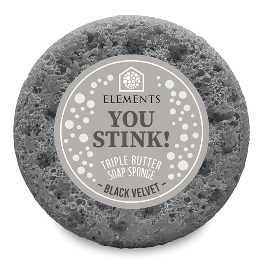 You Stink - Black Soap Sponge