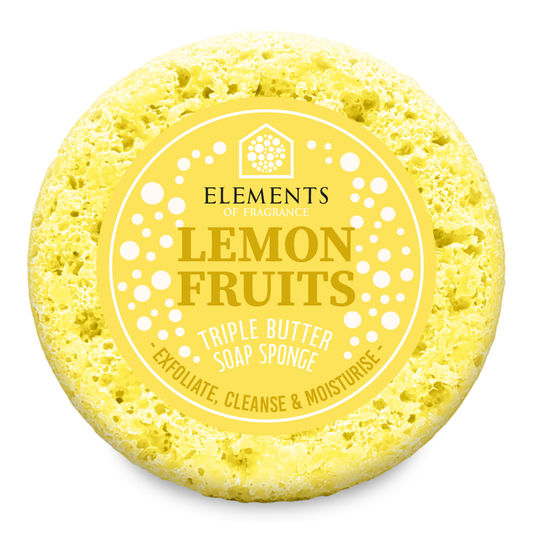 Lemon Fruits Soap Sponge