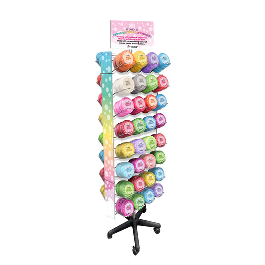 Assorted 192 Elements Soap Sponge Stand