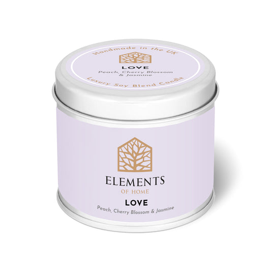 Love Candle In A Tin 180g