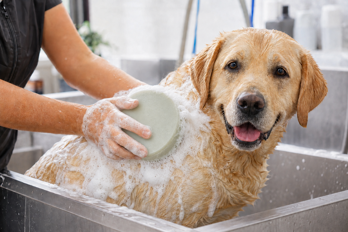 DOG SHAMPOO SPONGE