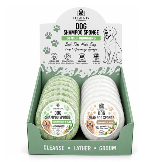 Dog Shampoo Sponge CDU