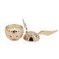 Harry Potter Golden Snitch candle with opening wings