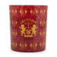 Harry Potter Gryffindor scented candle with card topper