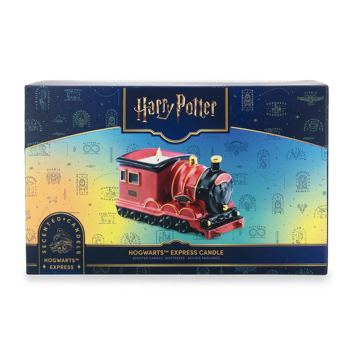 Harry Potter Hogwarts Express home décor candle