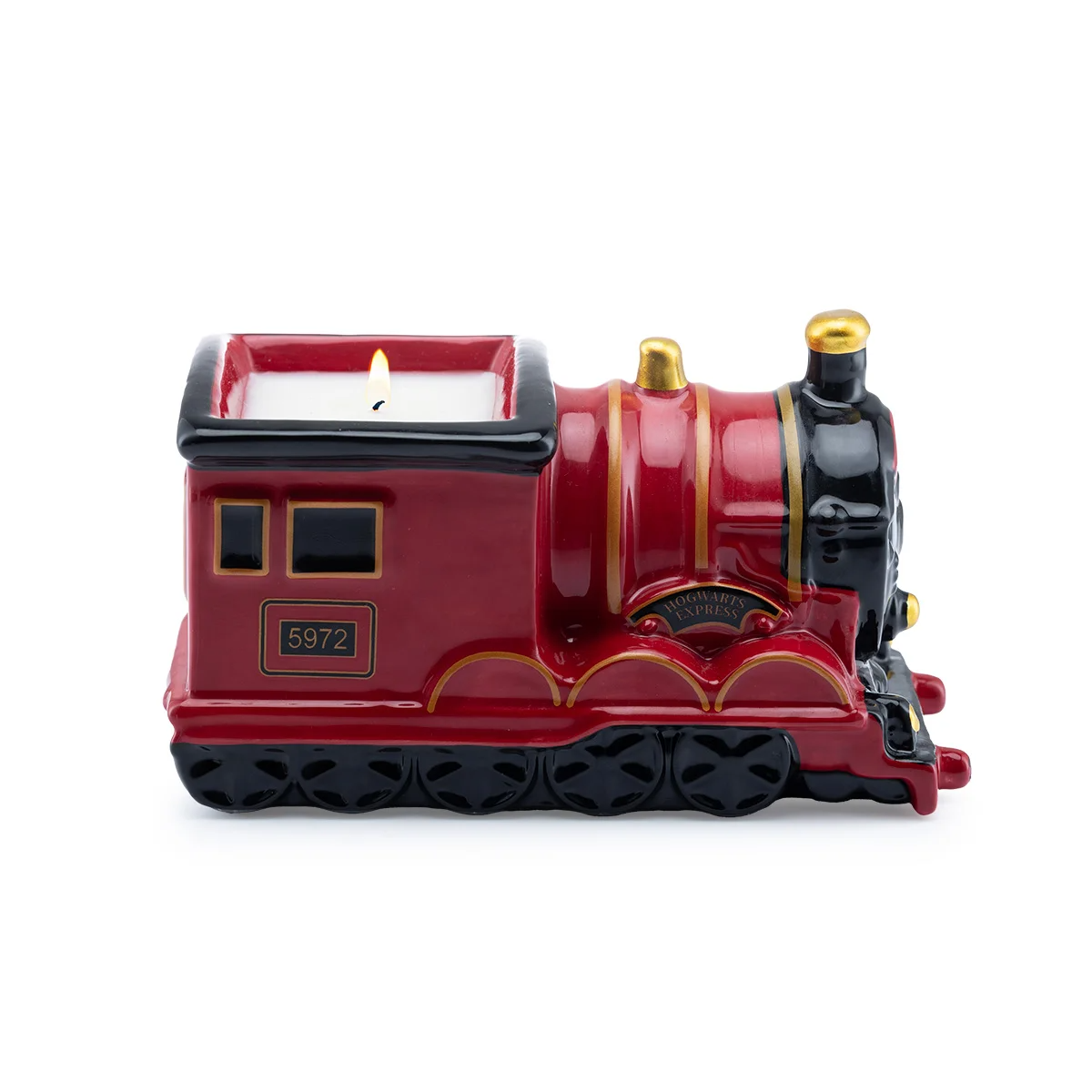 Harry Potter Hogwarts Express train shaped candle