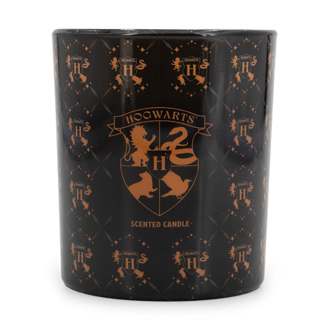 Harry Potter Hogwarts scented candle with card topper