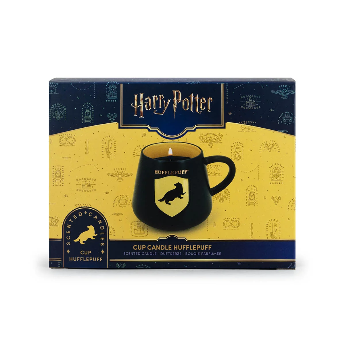 Harry Potter Hufflepuff collectible candle gift box