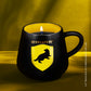 Harry Potter Hufflepuff scented candle home décor accessory