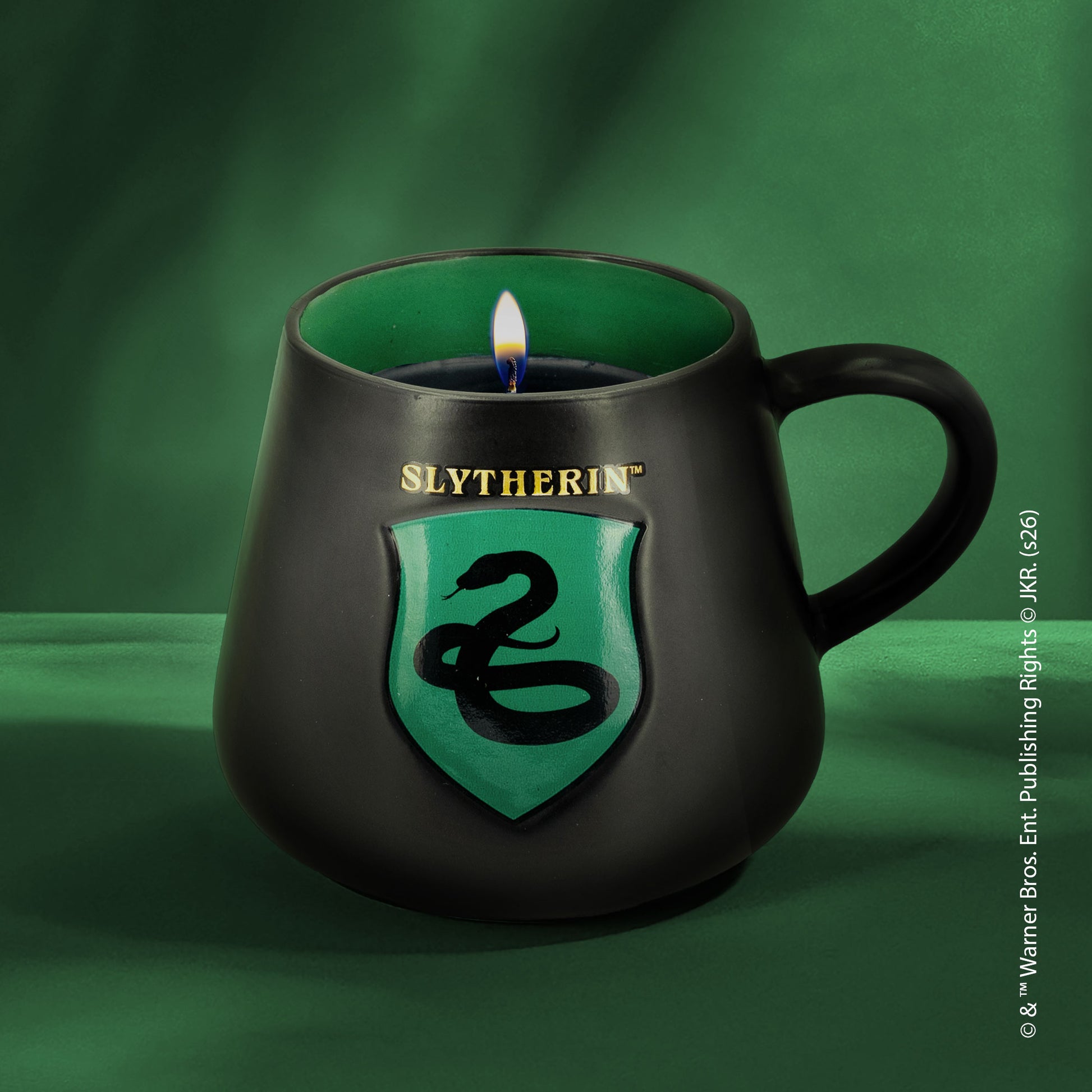 Harry Potter Slytherin House Cup Candle 275g Lifestyle