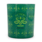 Harry Potter Slytherin scented candle with card topper