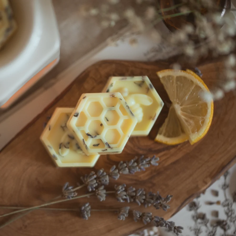Lemon & Lavender - Wax Melt Display Box - 52 x 16g