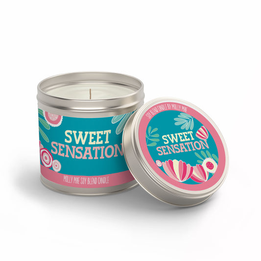 Sweet Sensation Candle In A Tin 180g Molly Mae