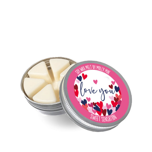 Love You - Sweet Sensation Wax Melt 50g Molly Mae