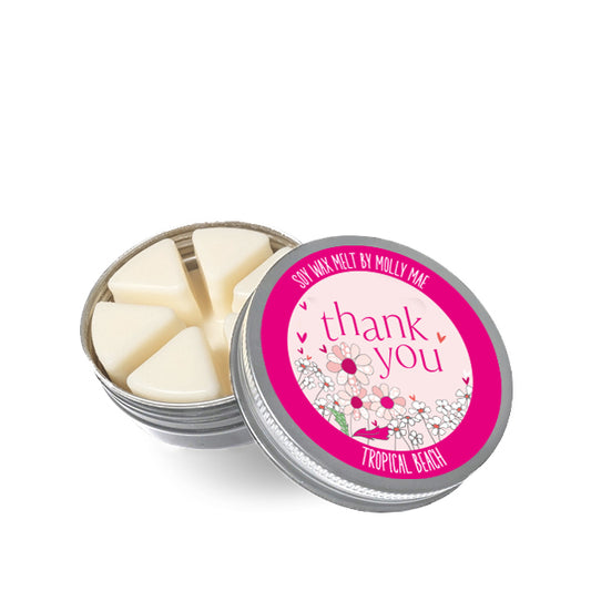 Thank You - Tropical Beach Wax Melt 50g Molly Mae
