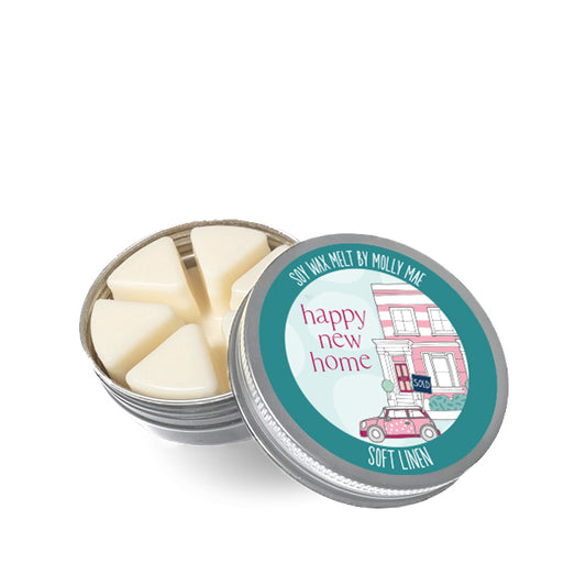 New Home - Soft Linen Wax Melt 50g Molly Mae