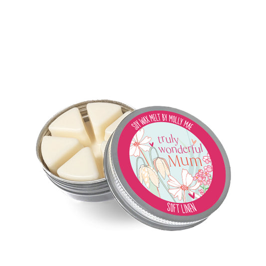 Wonderful Mum - Soft Linen Wax Melt 50g Molly Mae
