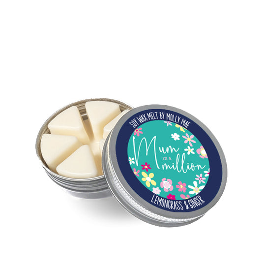 Mum In A Million - Lemongrass & Ginger Wax Melt 50g Molly Mae