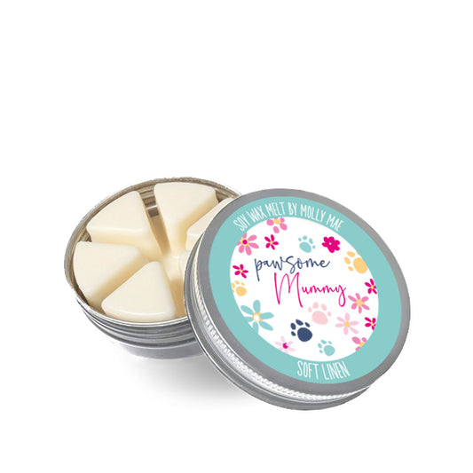 Pawsome Mummy - Soft Linen Wax Melt 50g Molly Mae