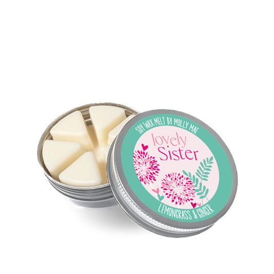 Lovely Sister - Lemongrass & Ginger Wax Melt 50g Molly Mae