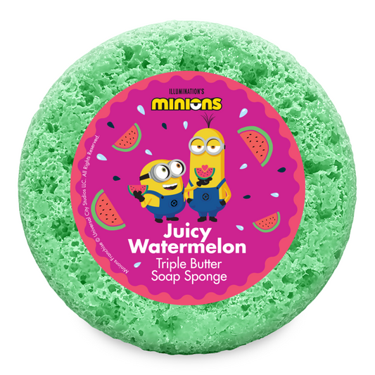 Juicy Watermelon Minions Soap Sponge