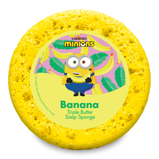 Banana Minions Soap Sponge