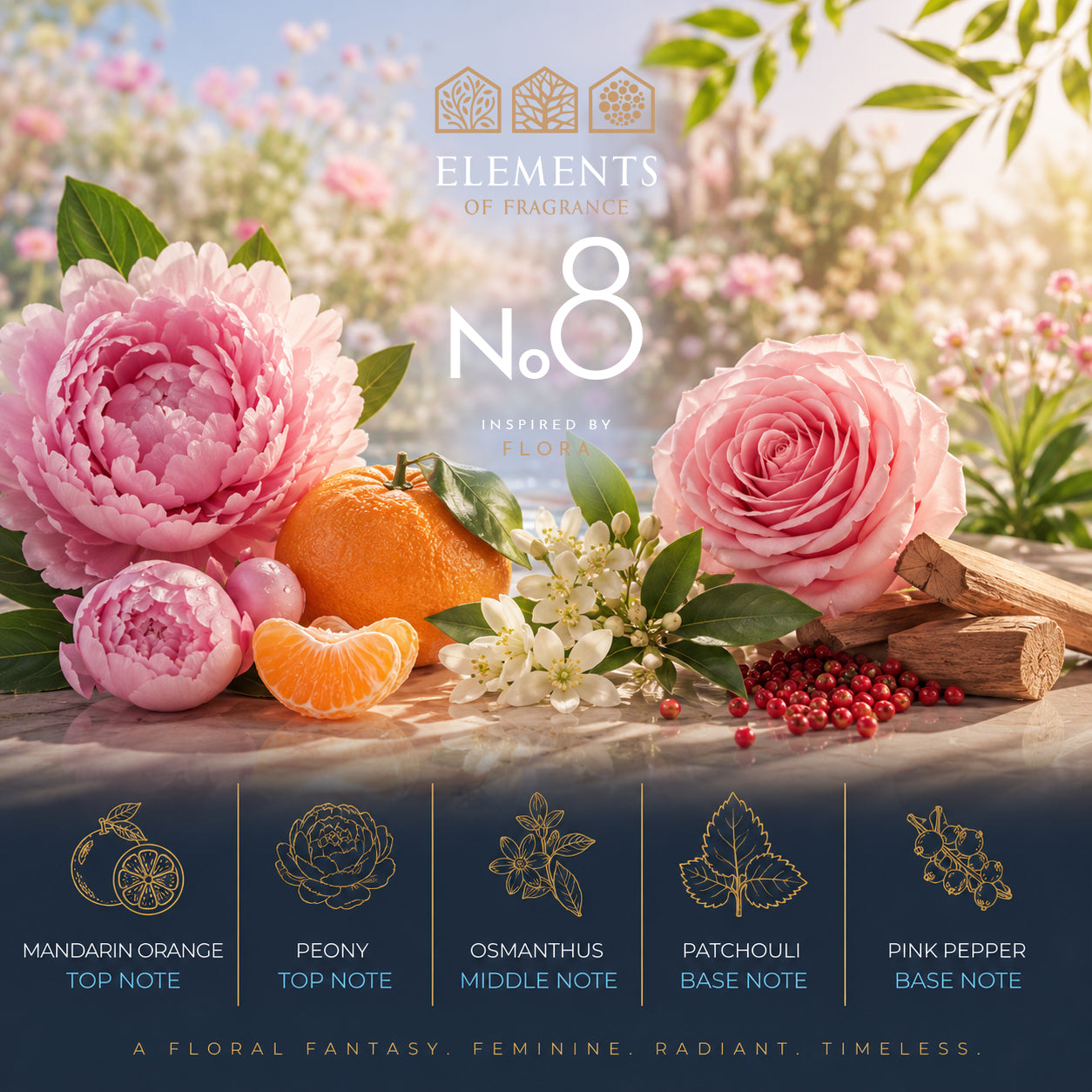No8 Inspired by Flora Perfume