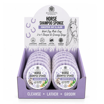 Horse Shampoo Sponge CDU