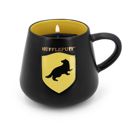 Officially licensed Harry Potter Hufflepuff House Cup Candle 275g