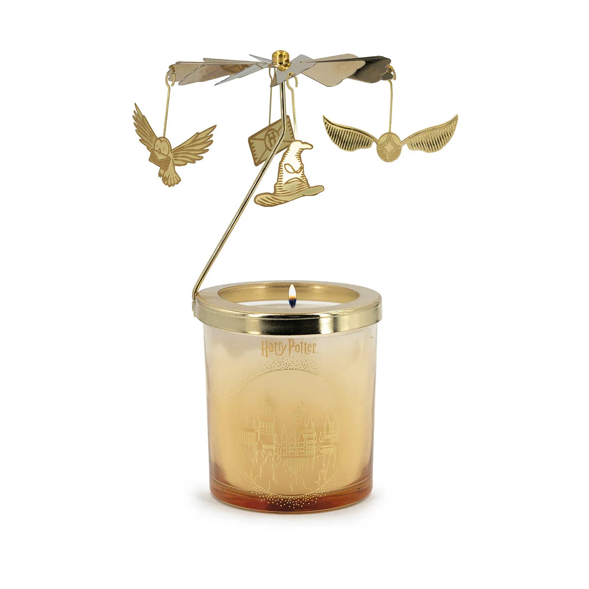 Officially licensed Harry Potter carousel scented candle 230g
