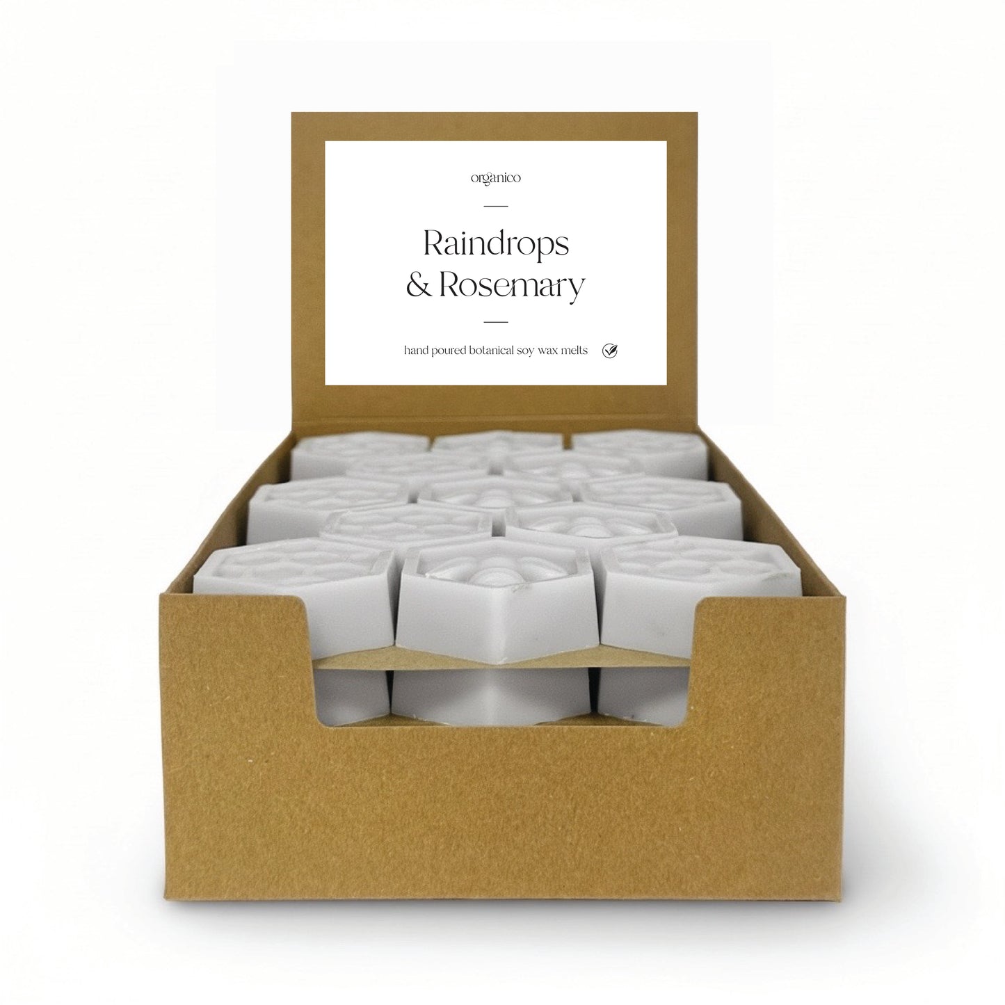 Raindrops & Rosemary - Wax Melt Display Box - 52 x 16g
