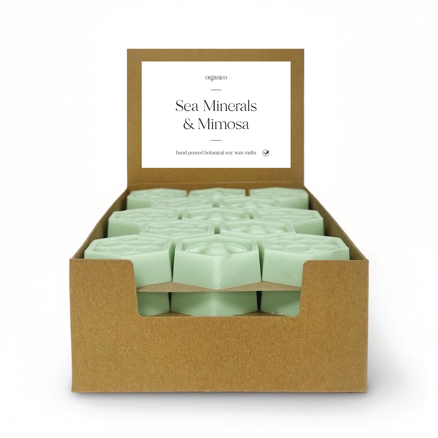 Sea Minerals & Mimosa - Wax Melt Display Box - 52 x 16g