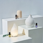 Bud 130ml Glass Ultrasonic Aroma Diffuser